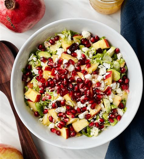 How does Pomegranate Brussels Sprout Walnut Salad fit into your Daily Goals - calories, carbs, nutrition