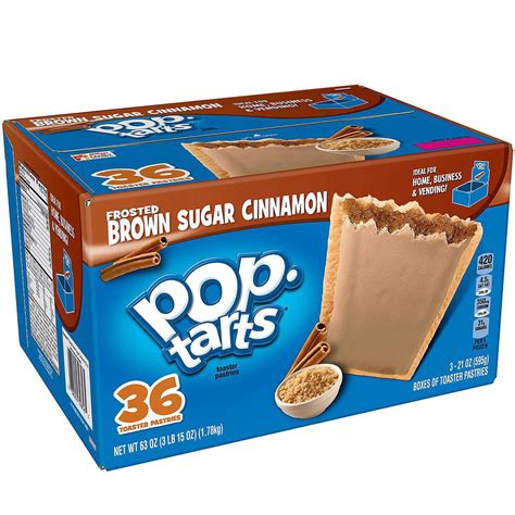 How does Pop Tarts Brown Sugar & Cinnamon fit into your Daily Goals - calories, carbs, nutrition