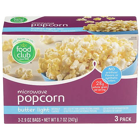 How does Popcorn - Butter Light Microwave fit into your Daily Goals - calories, carbs, nutrition