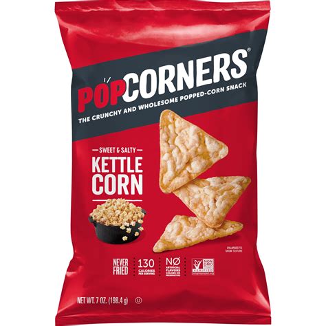 How does Popcorners Kettle Corn fit into your Daily Goals - calories, carbs, nutrition