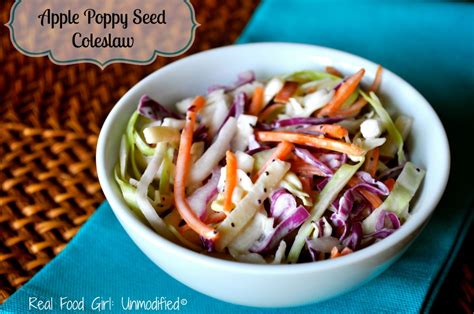 How does Poppyseed Apple Coleslaw fit into your Daily Goals - calories, carbs, nutrition