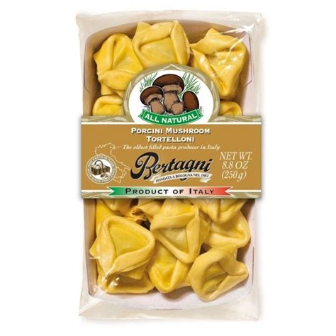 How does Porcini Mushroom Tortelloni fit into your Daily Goals - calories, carbs, nutrition