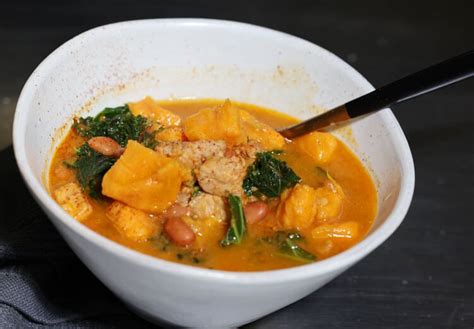 How does Pork, White Bean and Kale Stew fit into your Daily Goals - calories, carbs, nutrition