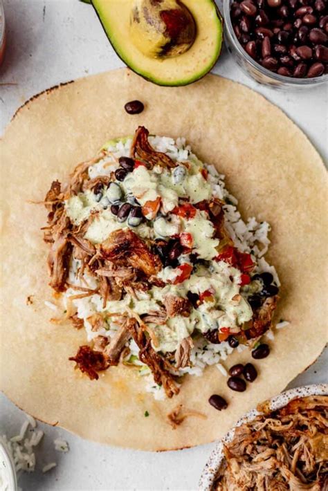 How does Pork Carnitas Burritos, Flour Tortilla fit into your Daily Goals - calories, carbs, nutrition