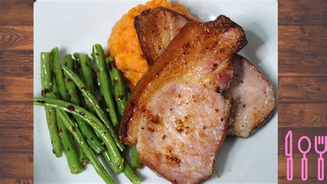 How does Pork Chops with Apples, Sweet Potatoes Green Beans fit into your Daily Goals - calories, carbs, nutrition