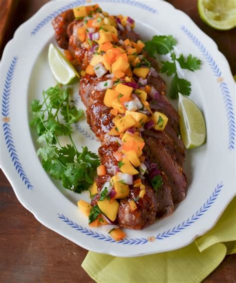 How does Pork Loin Mango Chipotle Glaze 3 oz fit into your Daily Goals - calories, carbs, nutrition