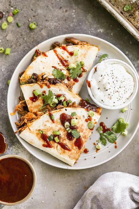 How does Pork Quesadilla fit into your Daily Goals - calories, carbs, nutrition