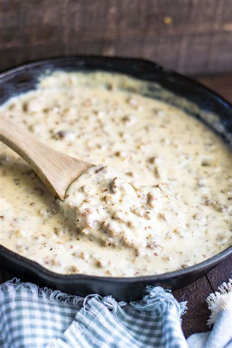 How does Pork Sausage Gravy fit into your Daily Goals - calories, carbs, nutrition