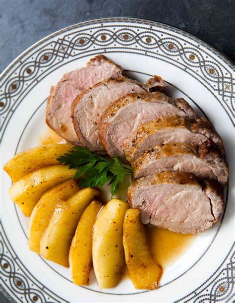 How does Pork Tenderloin Roasted w/ Apples (Bostwick) fit into your Daily Goals - calories, carbs, nutrition