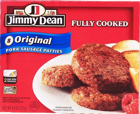 How does Pork sausage, link/patty, fully cooked, unheated fit into your Daily Goals - calories, carbs, nutrition