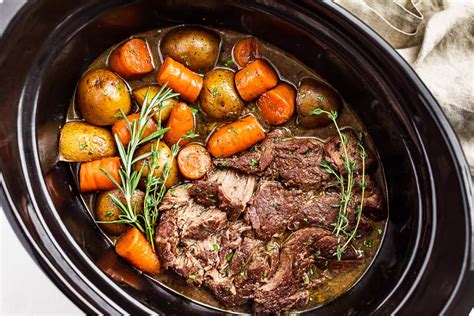 How does Pot Roast fit into your Daily Goals - calories, carbs, nutrition