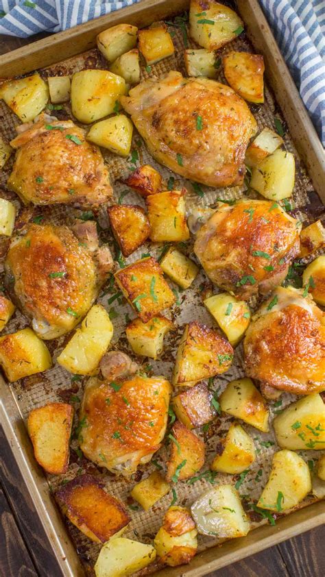 How does Pot Roasted Chicken Thighs served with Potato, Cucumber & Olive Salad fit into your Daily Goals - calories, carbs, nutrition