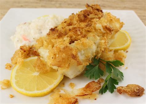 How does Potato Chip Crusted Cod fit into your Daily Goals - calories, carbs, nutrition