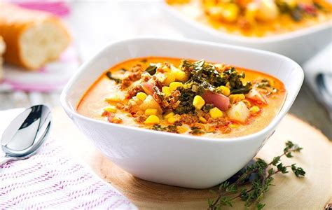 How does Potato Soup with Kale and Chorizo 16 oz fit into your Daily Goals - calories, carbs, nutrition