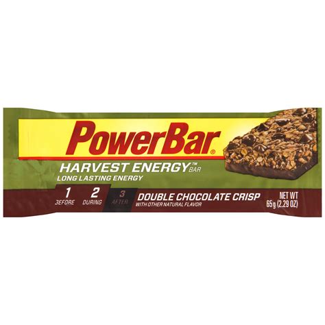 How does Power Bar Harvest fit into your Daily Goals - calories, carbs, nutrition