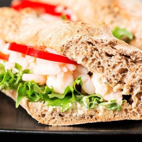 How does Prawn Mayo Sandwich fit into your Daily Goals - calories, carbs, nutrition
