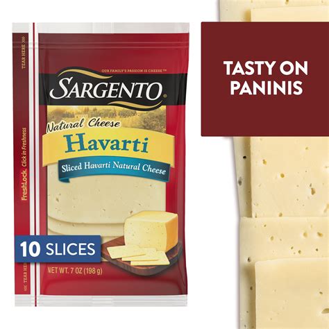 How does Pre-sliced Havarti Cheese fit into your Daily Goals - calories, carbs, nutrition