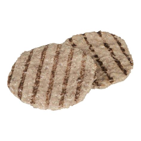 How does Precooked Mesquite Hamburger Patty fit into your Daily Goals - calories, carbs, nutrition