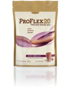 How does Proflex 20~dutch Chocolate fit into your Daily Goals - calories, carbs, nutrition