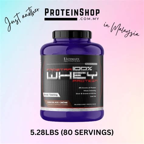 How does Prostar 100% Whey Protein fit into your Daily Goals - calories, carbs, nutrition