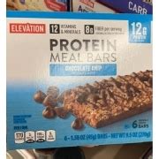 How does Protein Bar Chocolately Chip fit into your Daily Goals - calories, carbs, nutrition