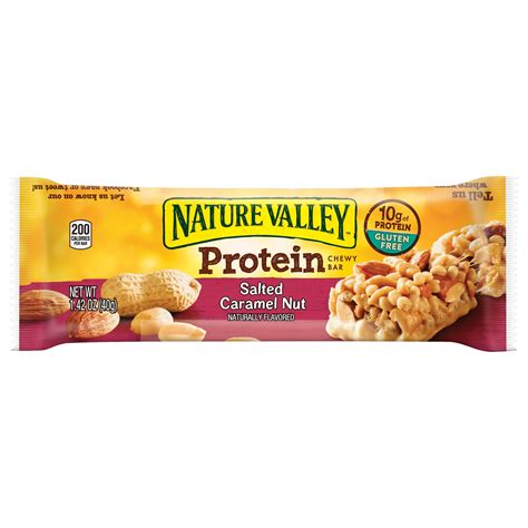 How does Protein Chewy Bar, Salted Caramel Nut fit into your Daily Goals - calories, carbs, nutrition