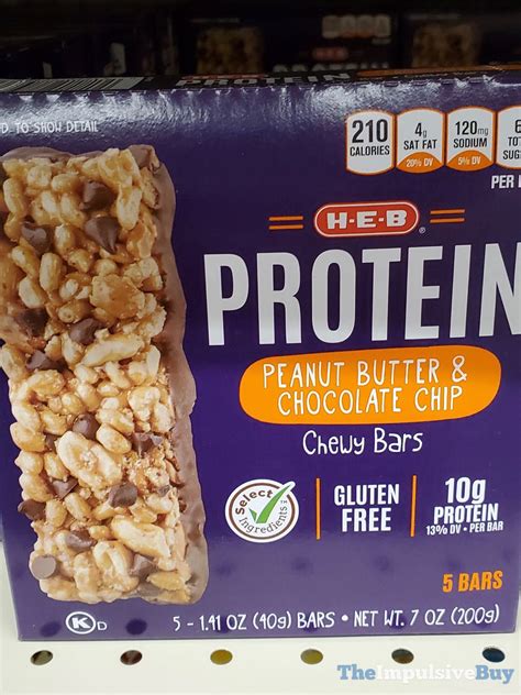 How does Protein Peanut Butter Chocolate Chip Chewy Bar fit into your Daily Goals - calories, carbs, nutrition