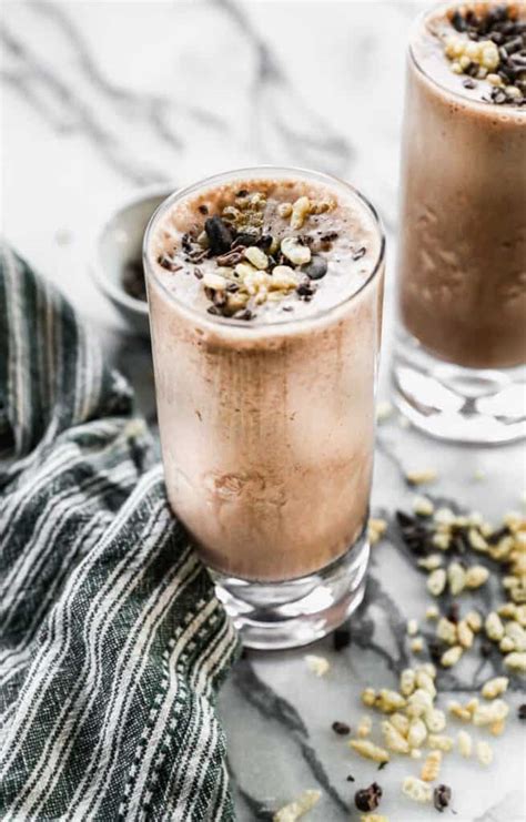 How does Protein Shake Dark Chocolate fit into your Daily Goals - calories, carbs, nutrition