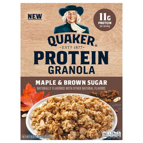 How does Protein Sweetened Granola Cereal fit into your Daily Goals - calories, carbs, nutrition