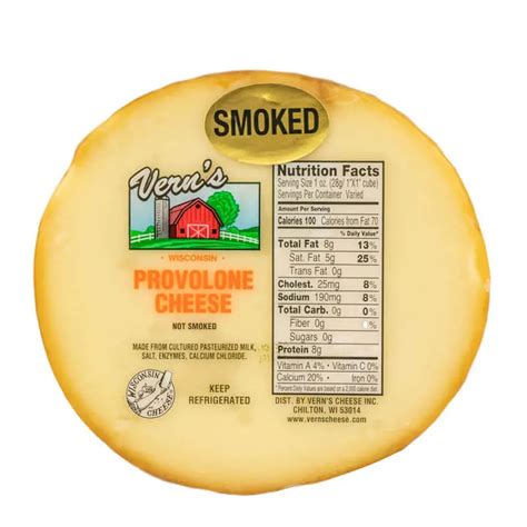 How does Provolone Cheese With Smoke Flavor fit into your Daily Goals - calories, carbs, nutrition