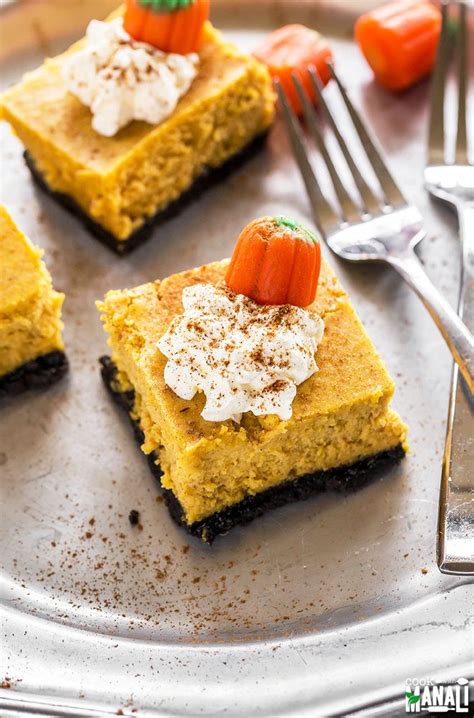 How does Pumpkin Cheesecake Squares with Oreo fit into your Daily Goals - calories, carbs, nutrition