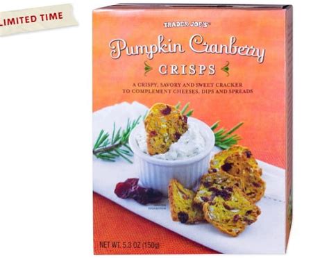 How does Pumpkin Cranberry Crisps fit into your Daily Goals - calories, carbs, nutrition