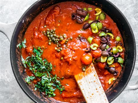How does Puttanesca Sauce (46817.2) fit into your Daily Goals - calories, carbs, nutrition