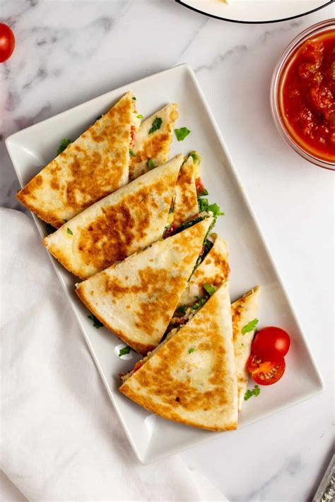 How does Quesadilla Vegetable Mediterranean 10