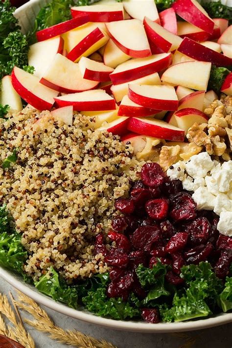How does Quinoa Apple Autumn Salad fit into your Daily Goals - calories, carbs, nutrition