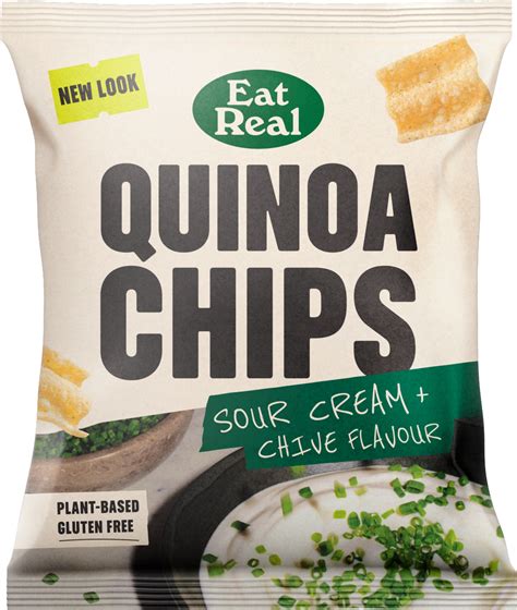 How does Quinoa Chips Sour Cream and Chives fit into your Daily Goals - calories, carbs, nutrition