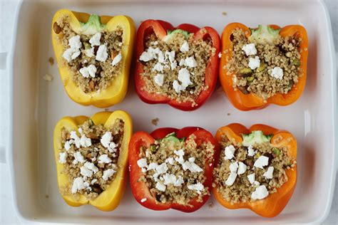 How does Quinoa Stuffed Peppers Pine Nuts (44610.0) fit into your Daily Goals - calories, carbs, nutrition