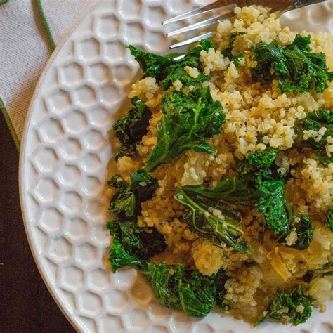 How does Quinoa and Kale Saute fit into your Daily Goals - calories, carbs, nutrition