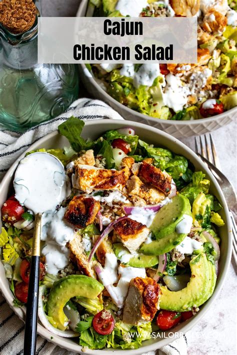 How does Rajun Cajun Chicken Salad fit into your Daily Goals - calories, carbs, nutrition