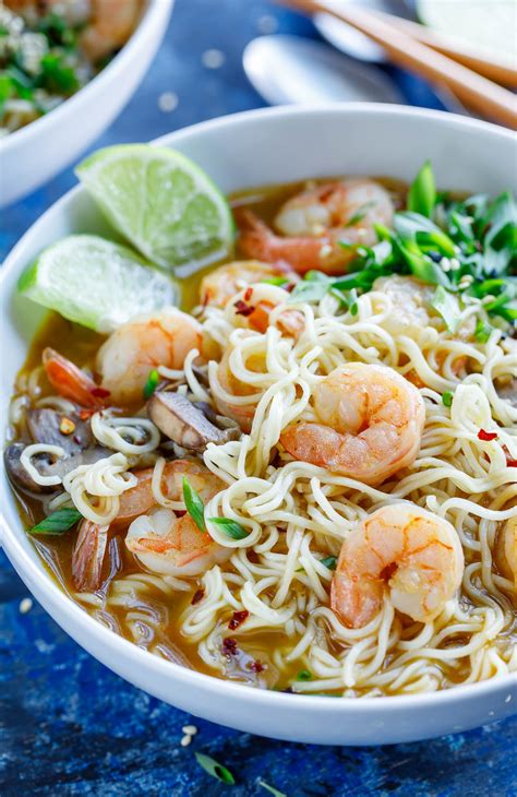 How does Ramen Noodle Soup - Shrimp fit into your Daily Goals - calories, carbs, nutrition