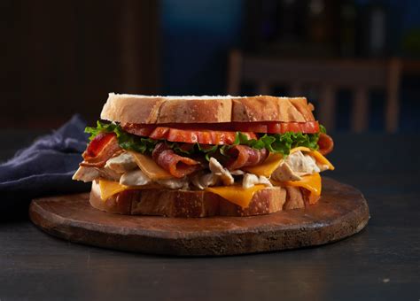 How does Ranch Bacon Chicken Sandwich (13764.0) fit into your Daily Goals - calories, carbs, nutrition