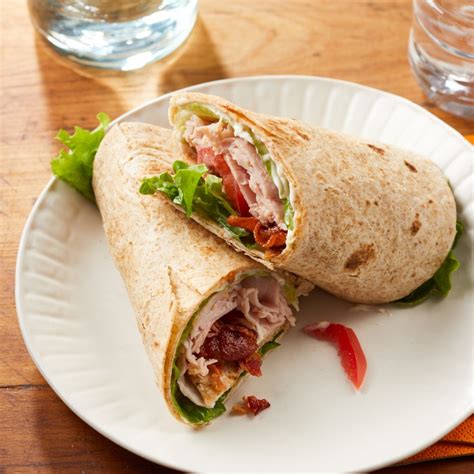 How does Ranch Turkey BLT Wrap fit into your Daily Goals - calories, carbs, nutrition