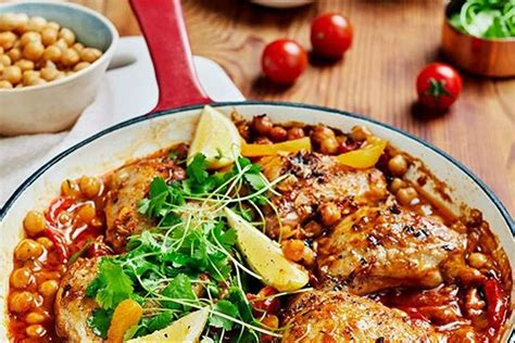 How does Ras el Hanout Chicken fit into your Daily Goals - calories, carbs, nutrition