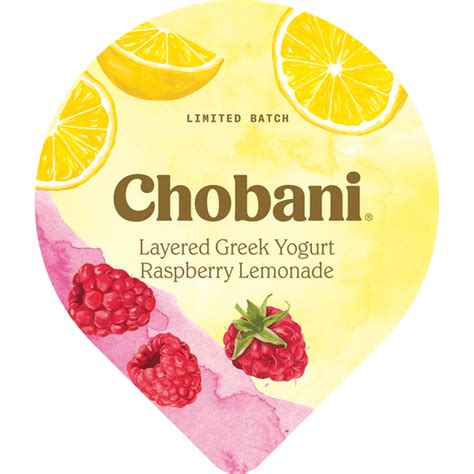 How does Raspberry Lemonade Yogurt fit into your Daily Goals - calories, carbs, nutrition