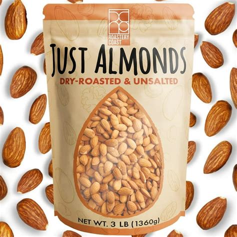 How does Raw Almonds - Unsalted fit into your Daily Goals - calories, carbs, nutrition