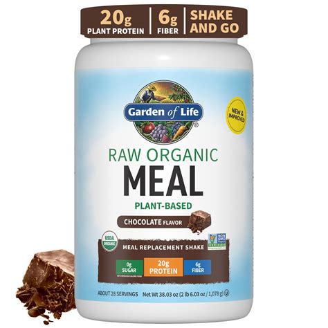 How does Raw Meal Chocolate fit into your Daily Goals - calories, carbs, nutrition