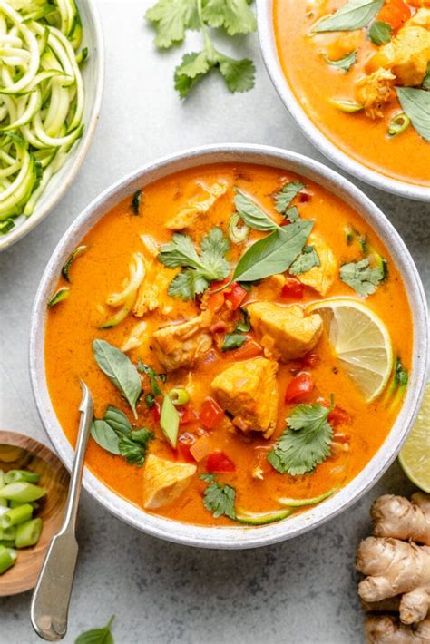 How does Red Curry Chicken Soup (Mindful) 12 oz fit into your Daily Goals - calories, carbs, nutrition