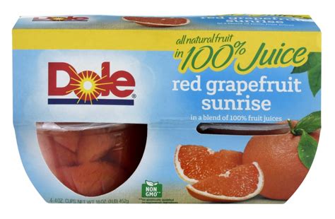 How does Red Grapefruit Sunrise fit into your Daily Goals - calories, carbs, nutrition