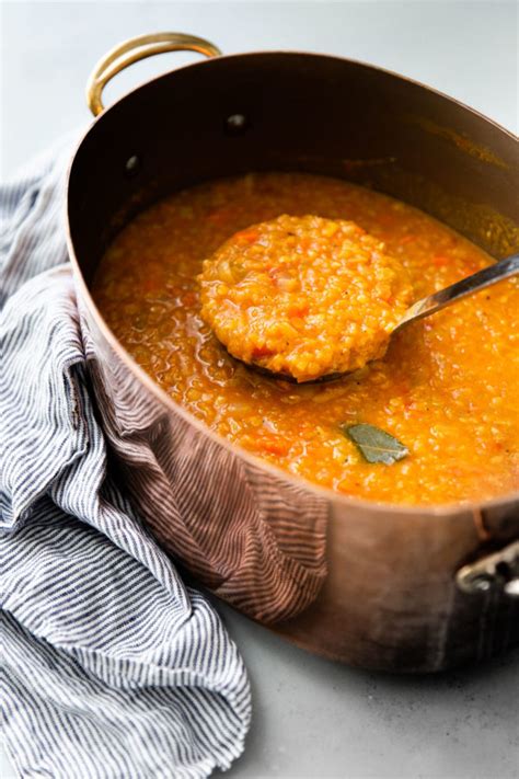 How does Red Lentil & Chickpea Soup fit into your Daily Goals - calories, carbs, nutrition