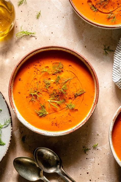 How does Red Pepper and Fennel Soup fit into your Daily Goals - calories, carbs, nutrition